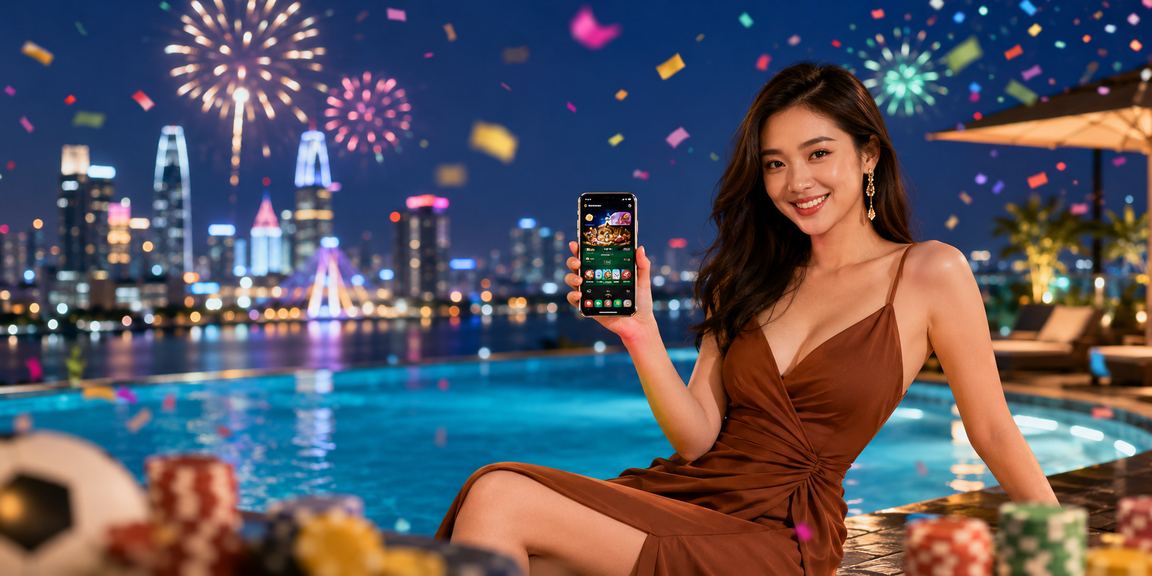 Người dùng tại TP.HCM sử dụng ứng dụng casino trực tuyến trong quán cà phê hiện đại