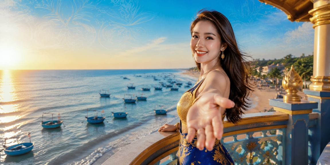 Người hâm mộ bóng rổ tại bãi biển Mũi Né theo dõi kết quả cược qua điện thoại